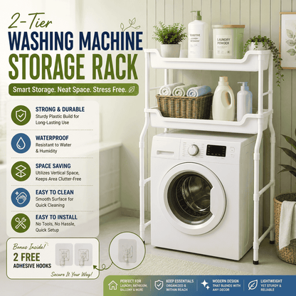Multi-Purpose 2-Tier Organizer Rack