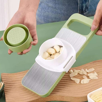5 in 1 Manual Vegetable Cutter – Multi-Function Kitchen Slicer & Grater