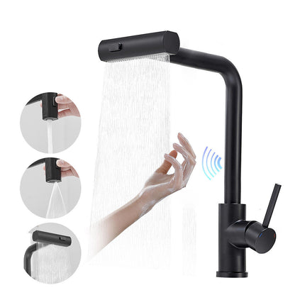 Premium Waterfall Kitchen Faucet 4 in 1