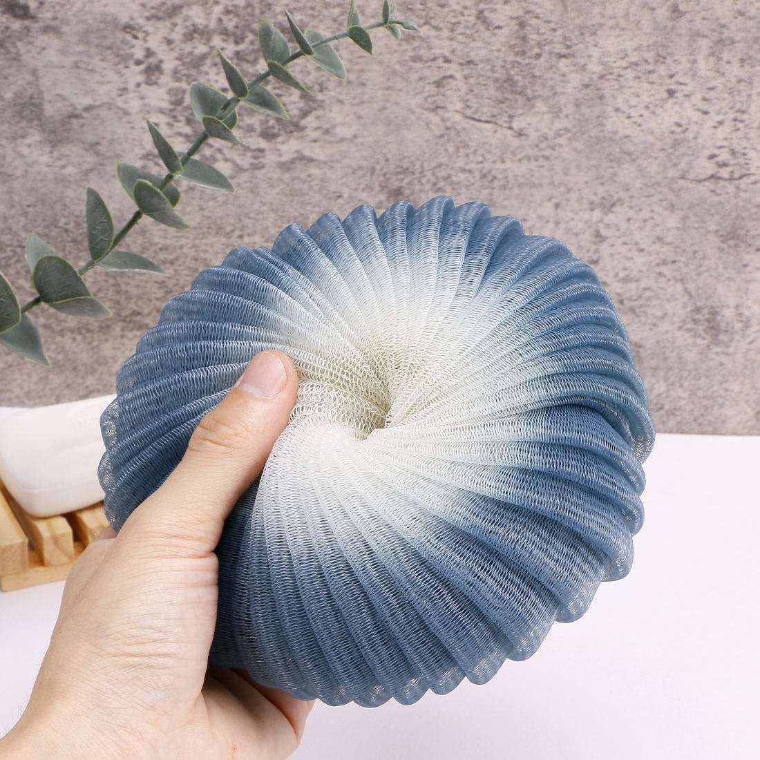 Loofah Sponge for Body Cleaning Bath Ball Soft Exfoliating Scrubber Sponge