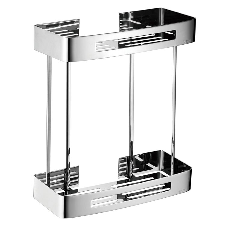 Hot Popular Bathroom Straight Shelves Wall Mounted Stainless Steel