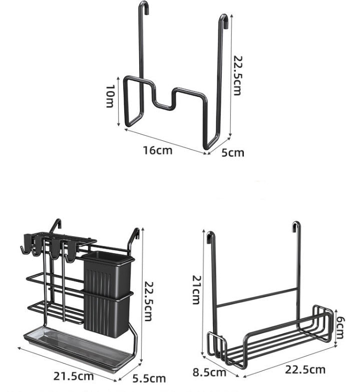 Over Sink Kitchen Dish Drainer Rack – Drying & Storage Cabinet