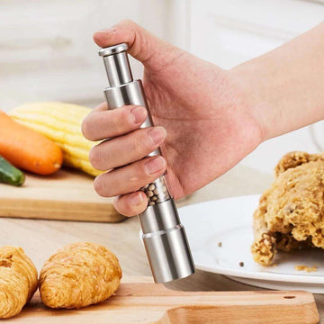 Stainless Steel Manual pepper and Salt Grinder