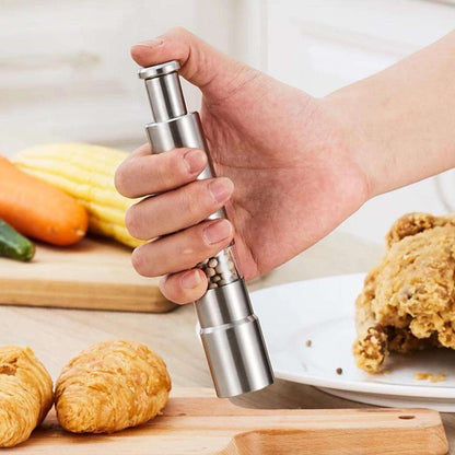 Stainless Steel Manual pepper and Salt Grinder