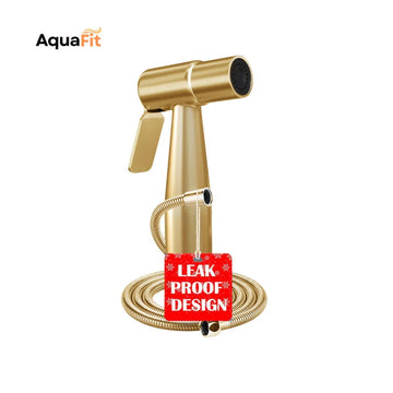 ( Gold ) Premium Quality-Stainless Steel 304 Muslim Shower Set - AQUA FIT