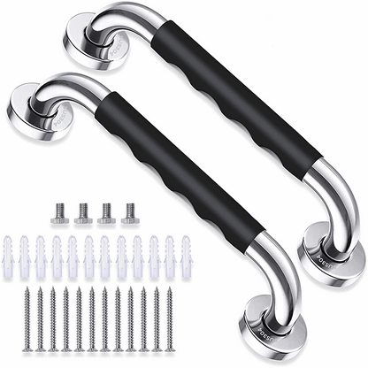 SUS304 Stainless Steel Bathroom Handrail Safety handrails - With Sleeve