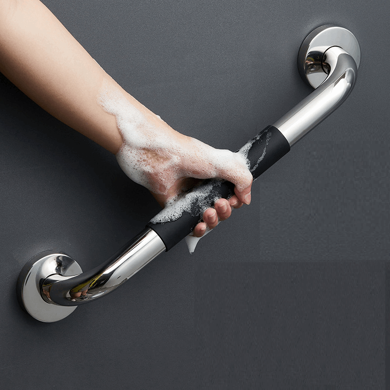 SUS304 Stainless Steel Bathroom Handrail Safety handrails - With Sleeve