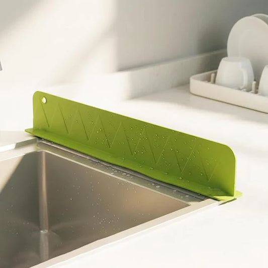 Silicone Sink Splash Guard – Anti-Splash Water Barrier for Kitchen Sink
