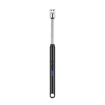 Type-C  Rechargeable Electric Metal Lighter – Windproof, Flameless & Durable