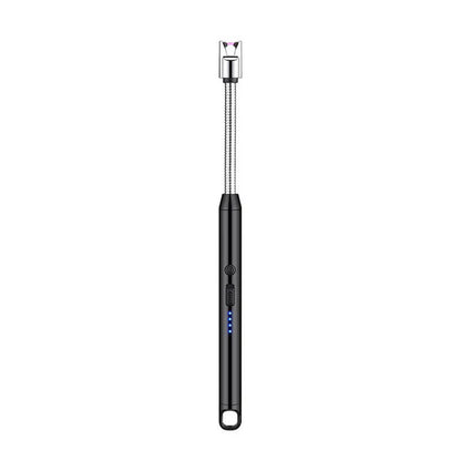 Type-C  Rechargeable Electric Metal Lighter – Windproof, Flameless & Durable