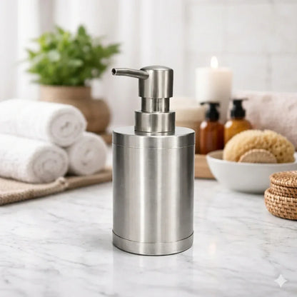 Premium Quality Metal Soap, shampoo and sanitizer dispenser